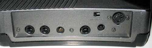 DG-20 Casio Rear Panel 