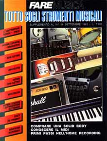 Catalogo Strumenti Musicali 1985