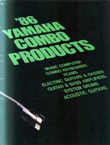 Catalogo Strumenti Yamaha 1986