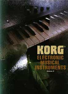Korg instruments catalog n.8