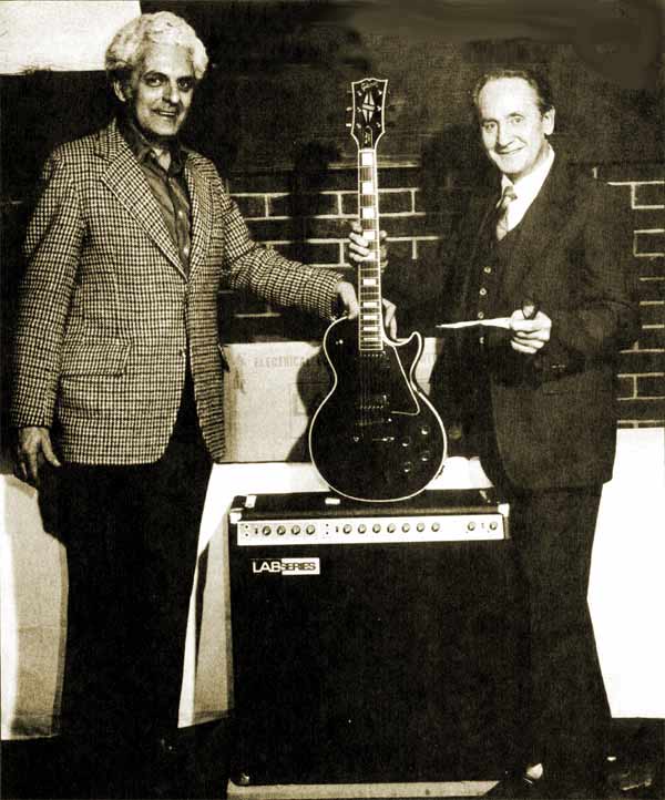 Robert Moog & Les Paul 