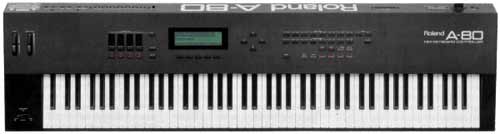 ROLAND A-80 MIDI KEYBOARD CONTROLLER