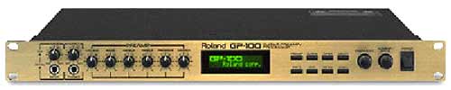 Roland GP-100 Guitar Preamp/Processor Quick guide - Manual