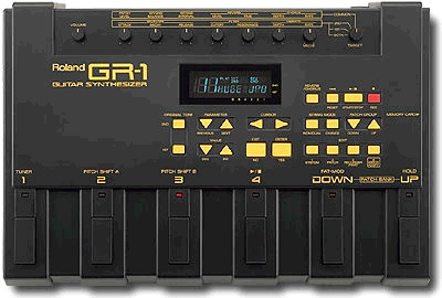 ROLAND GR-1 GUITAR SYNTHESIZER QUICK MANUAL