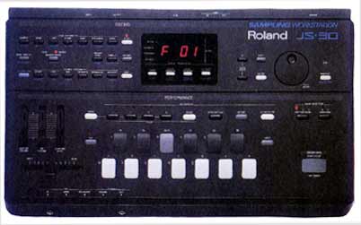 ROLAND JS-30 - SAMPLING WORKSTATION -Quick Guide Manual