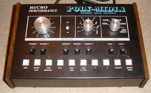 MICRO PERFORMANCE   POLY MIDI 1