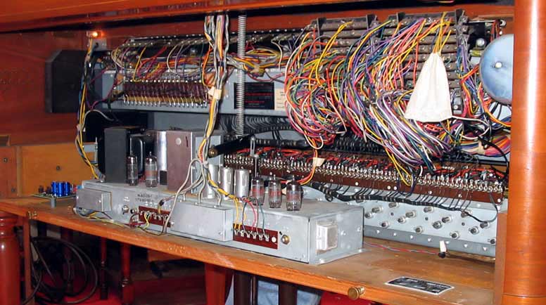Elettronica interna Hammond B3